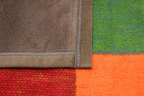 Biederlack Knuffeldeken kleurrijk, sofadeken 100% katoen, 150 x 200 cm - Image 6