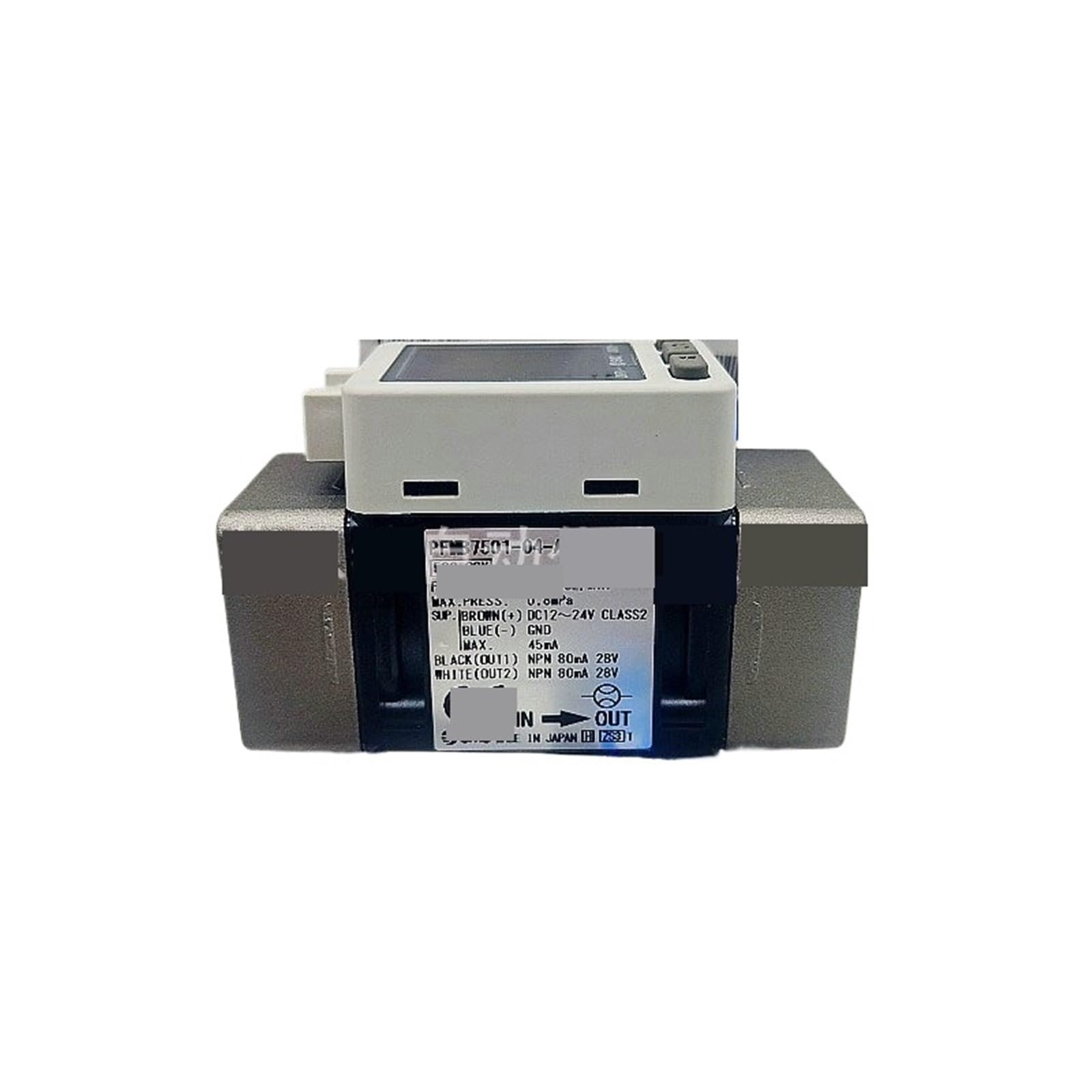 Interrupteur de débit PFMB7501-04-BM mécanique pour circuits de tuyauterie