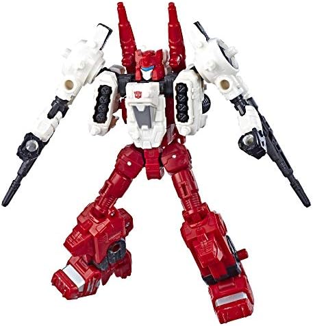 Transformers Toys Generations War for Cybertron Deluxe WFC-S22 Autobot Six-Gun Weaponizer Action Figure - Siege Chapter - Adults and Kids Ages 8 and Up, 5.5-inch