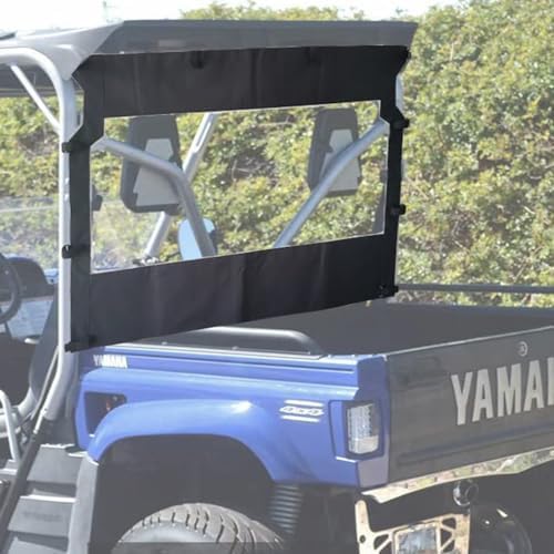Chikia Rhino UTV Soft Rear Windshield Back Window