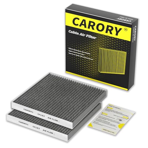 2 Pack Cabin Air Filter w/Activated Carbon for Honda 20172025 CR-V 20162025 Civic 20092020 Fit 20162025 HR-V 20182025 Odyssey 20102022 Insight 20192025 RDX 20222025 MDX and More