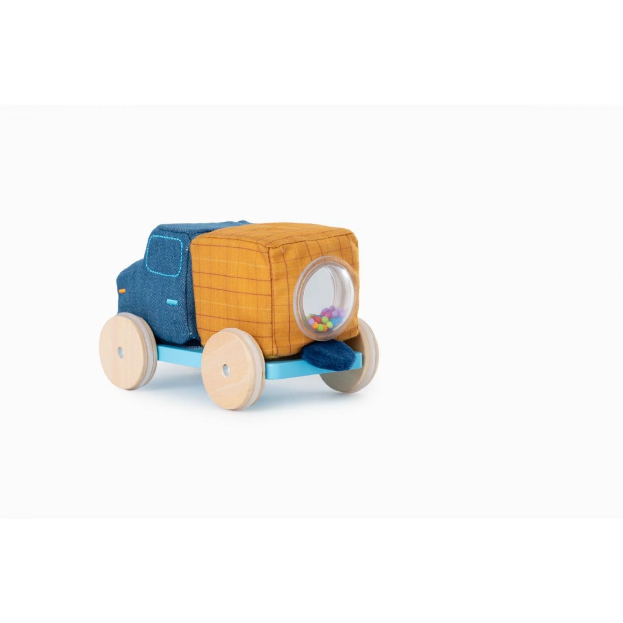 LILLIPUTIENS - Mixer Truck Pull-Along - Baby toy with sounds and actions - Spin the mixer, roll the truck, and play with Stella and Bunny - Stimulates motor skills - From 12 months - 83514 - Image 4