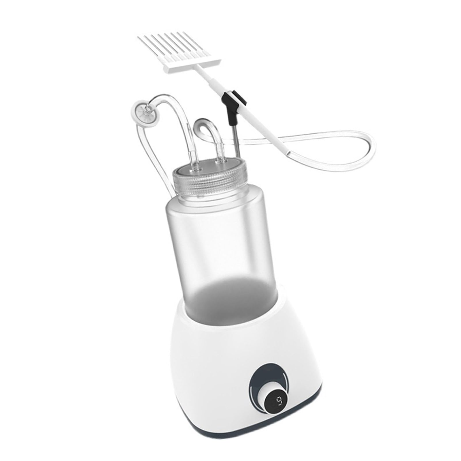 Adattatore multiplo compatibile con aspiratore da laboratorio con base antiscivolo e parti rimovibili per una facile pulizia Aspiratore liquido da banco da laboratorio