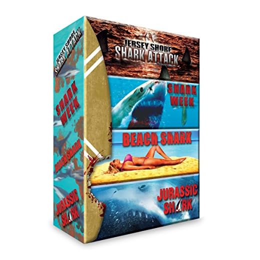 Requins : Jersey Shore Shark Attack + Shark Week + Beach Shark + Jurassic Shark