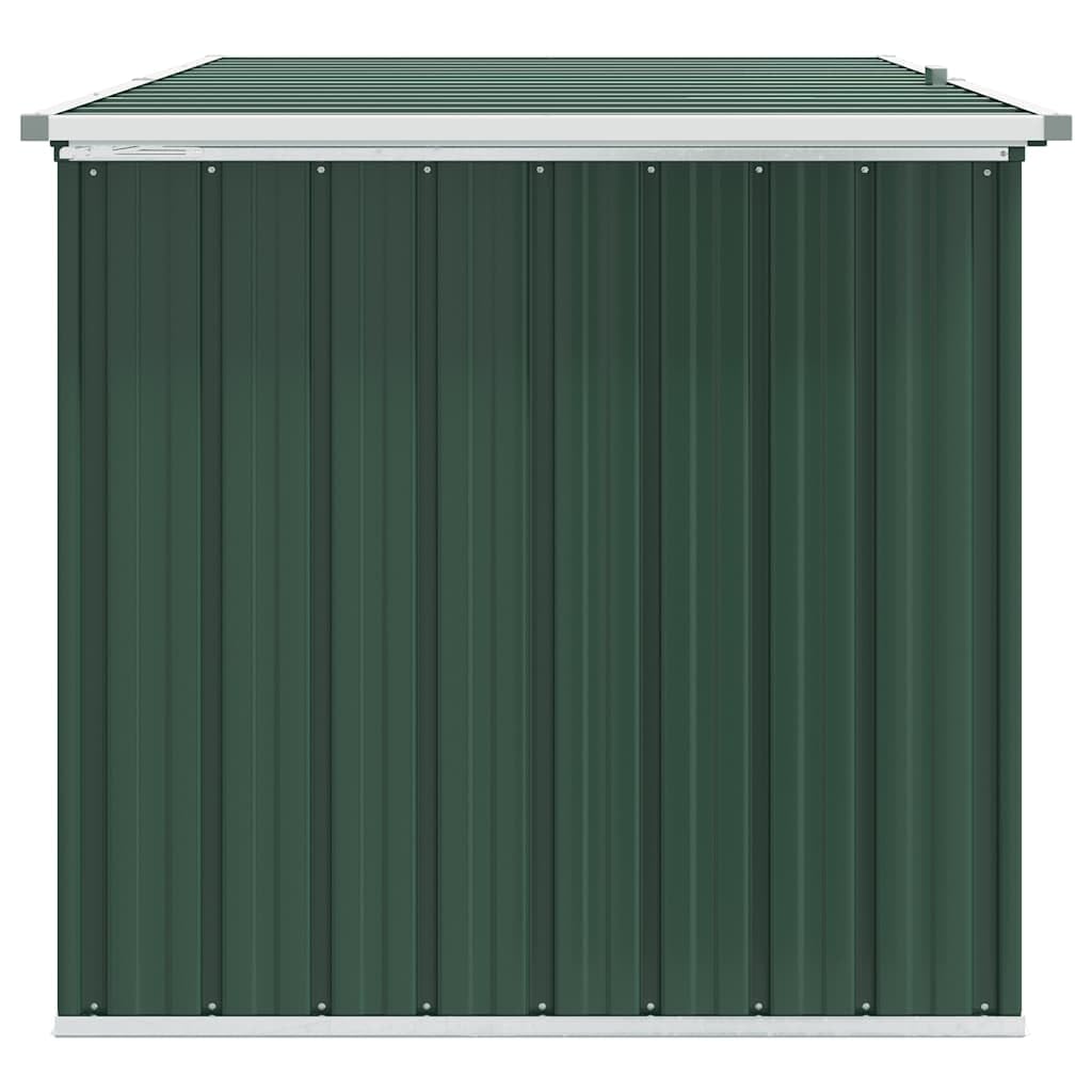 Scatola da giardino verde, 171 x 99 x 93 cm, resistente alle intemperie e impermeabile, grande spazio per cuscini, coperte, attrezzi e accessori, ideale per balcone, terrazza e uso esterno