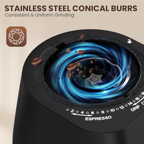 Burr Coffee Grinder for French Press