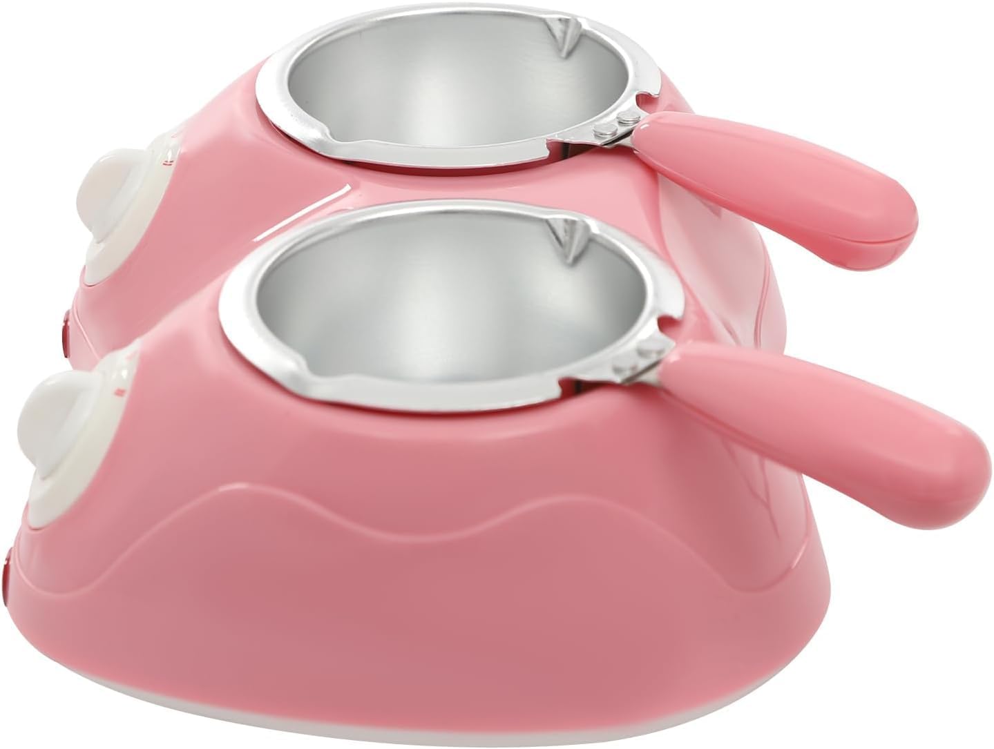 Electric Chocolate Melting Pot Set - Dual Gear Fondue Maker with Molds & Forks for Milk Chocolate, Cheese & Candy - Perfect for Parties & Sweet Treats