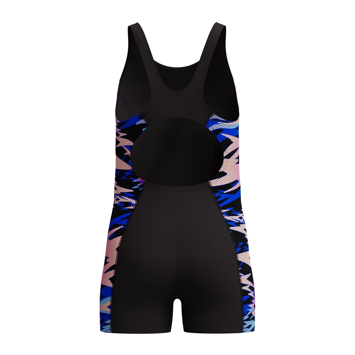 Speedo Hyperboom Splice Muscleback Maillot de Bain pour Fille, Noir, 10