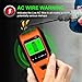 Stud Finder Wall Scanner - 5 in 1 Electronic Stud Detector with Upgraded Smart Sensor, Audio Alarm and HD LCD Display for the Center and Edge of Wood, AC Wire, Metal and Studs Detection(Gamboge)