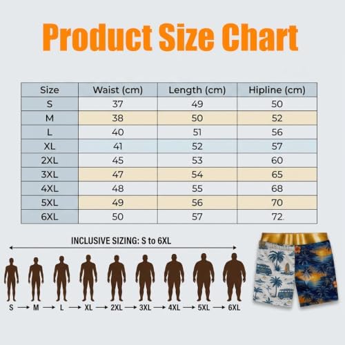 2027 New Funny Swim Trunks for Men,Gag Butt Print Novelty Swimwear — view 7