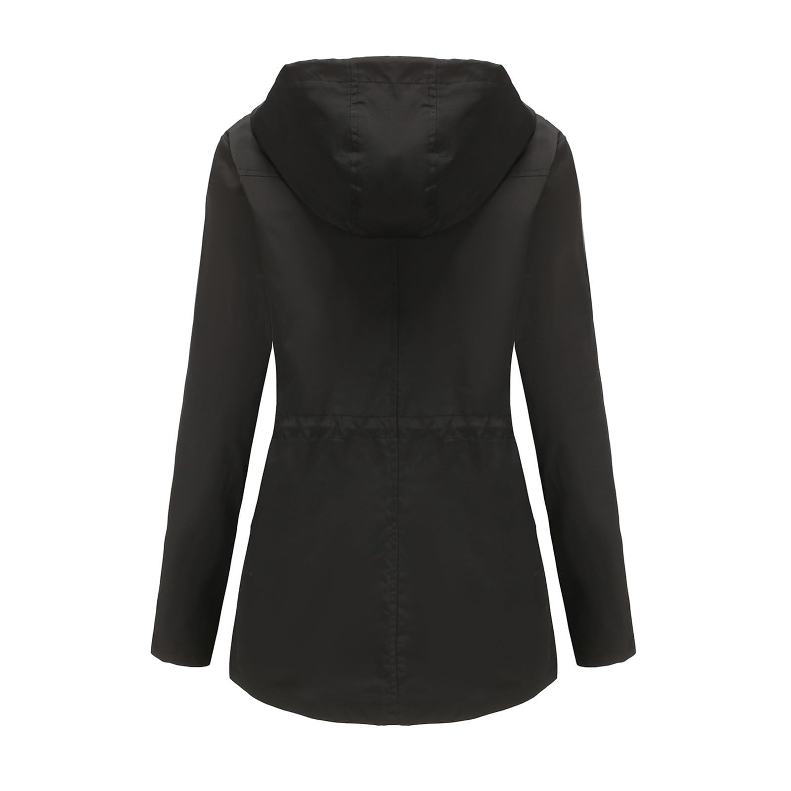 Chaquetas De Lluvia Talla Grande Para Mujer, Impermeable Ligero Y Largo Con Capucha, Viajes Al, Senderismo, Cortavientos Calcetines Senderismo Mujer Waterproof Jacket Women Chaqueta 3