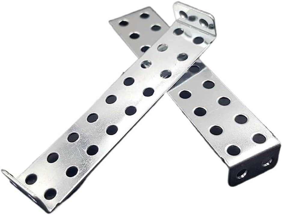 Soporte angular Soporte de hierro en ángulo forma U, 5 uds., 45mm, soporte fijo con código esquina eje perforado