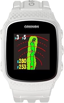 グリーンオン ザ・ゴルフウォッチ ノルムII S ホワイト THE GOLF WATCH NORM II S | GREENON
