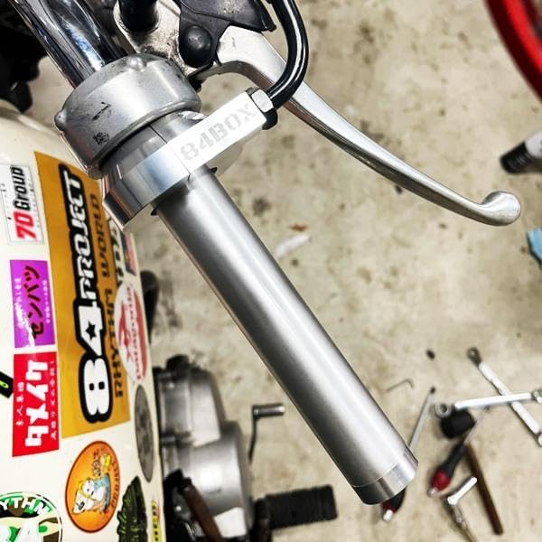 84スロ③ 84ボックス シルバー ハチヨン ハンドル 2点セット 84スロ③ 84ボックス シルバー ハチヨン ハンドル 2点セット 84