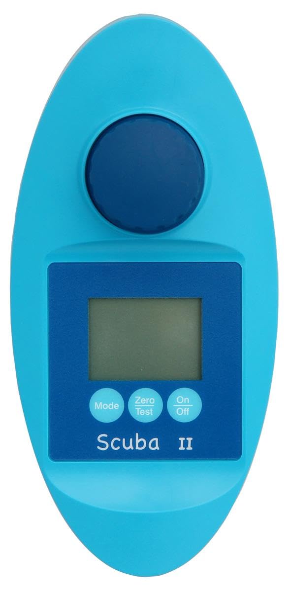 Testeur électronique photomètre Scuba 2 Kit complet - Bandelettes de test qualité eau piscine 500 pièces
