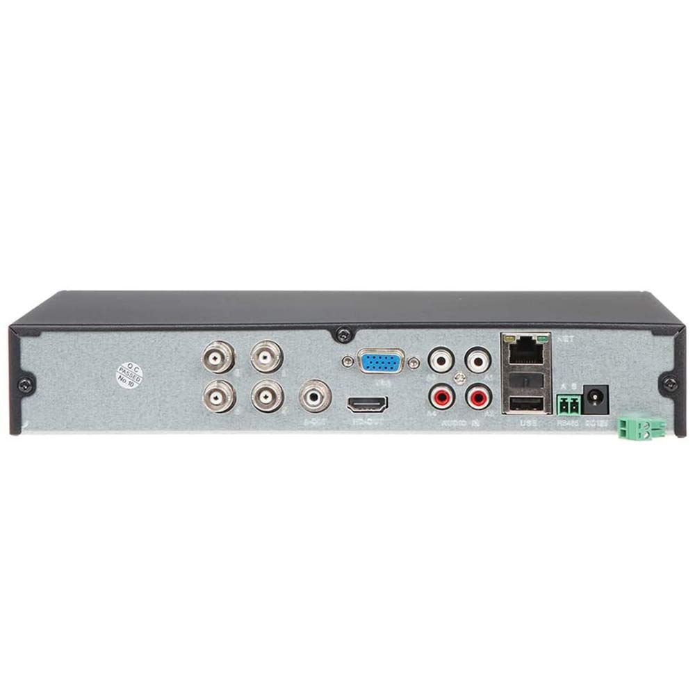 Videoregistratore Sorveglianza Ibrido DVR 4 Canali, Tecnologia 5 in 1, HEVC H.265+, Supporta Disco Rigido fino a 8TB, Accesso da remoto (Hard Disk non incluso)