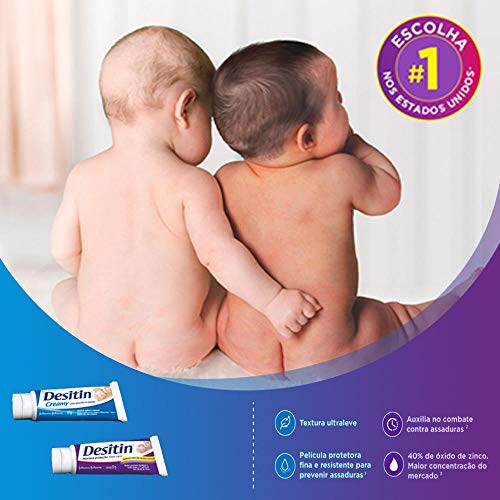 Kit 2 Cremes Preventivo de Assaduras Desitin Creamy 57g