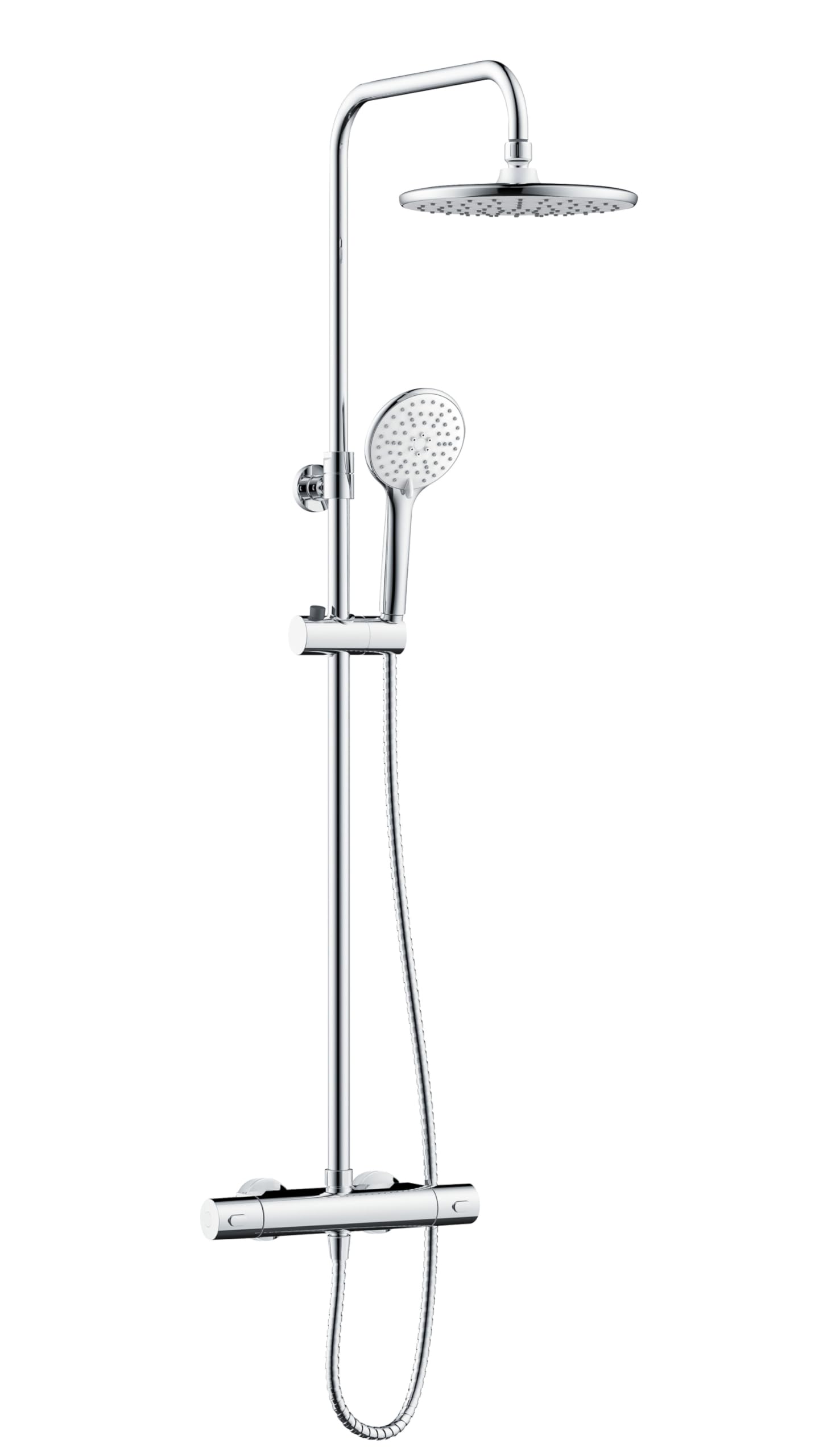 Bristan Buzz Diverter Bar Thermostatic Mixer Shower