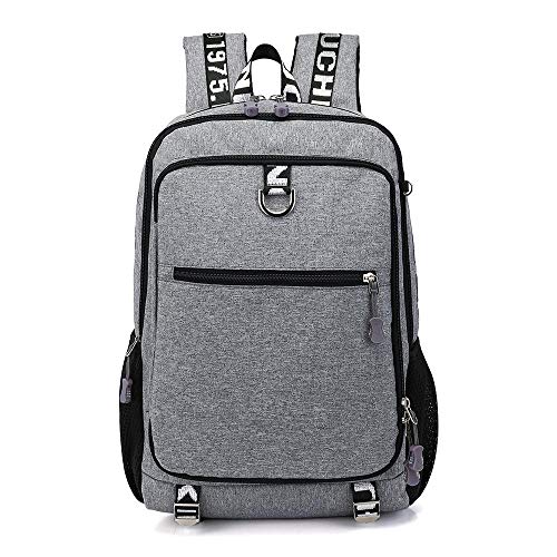 Mochila de viaje inteligente gris claro Dq171206 para evitar el desorden en negocios