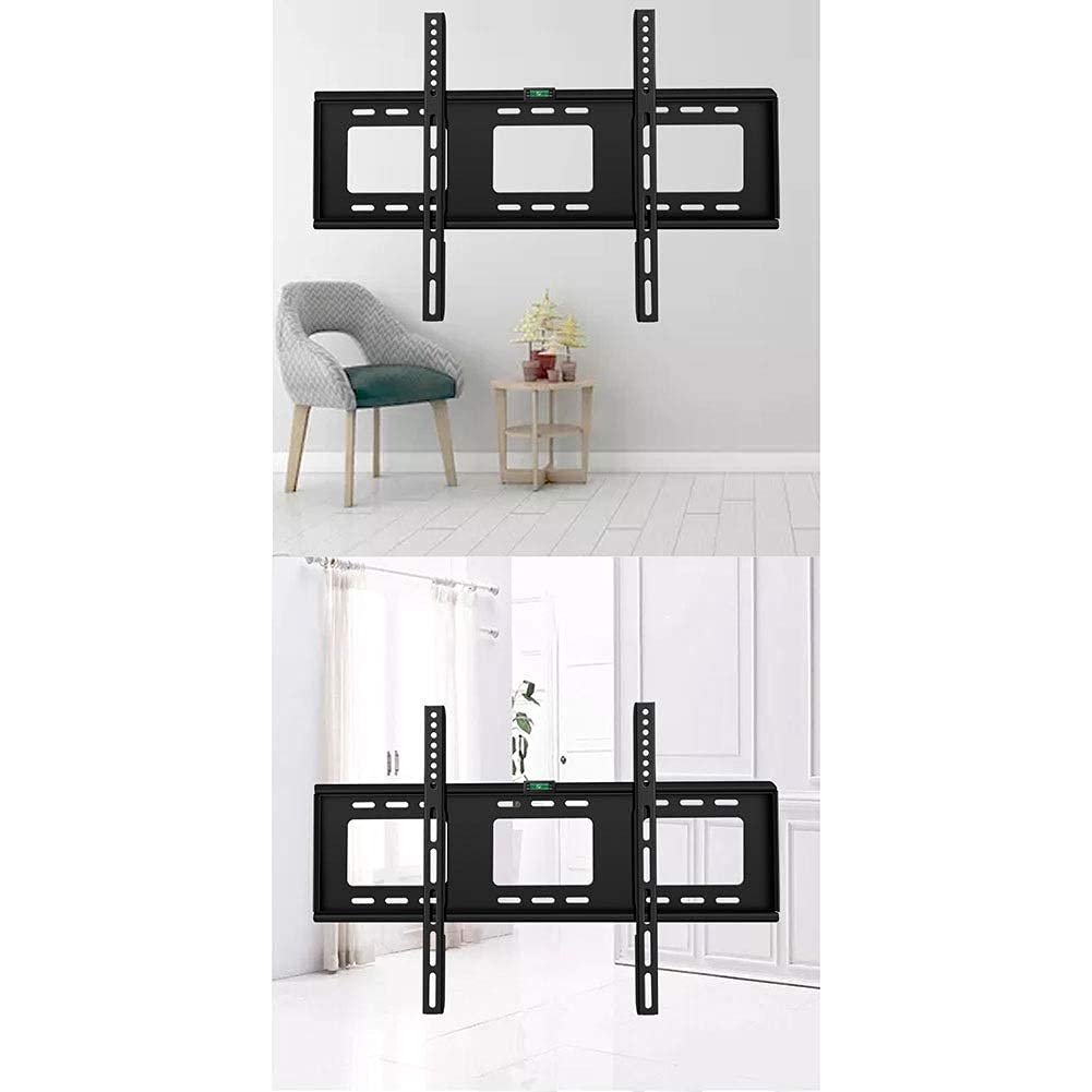 Supporto universale da tavolo per TV, supporto fisso da parete, ultra sottile, per TV LED, LCD, plasma, Full HD, 400 x 400, capacità 50 kg