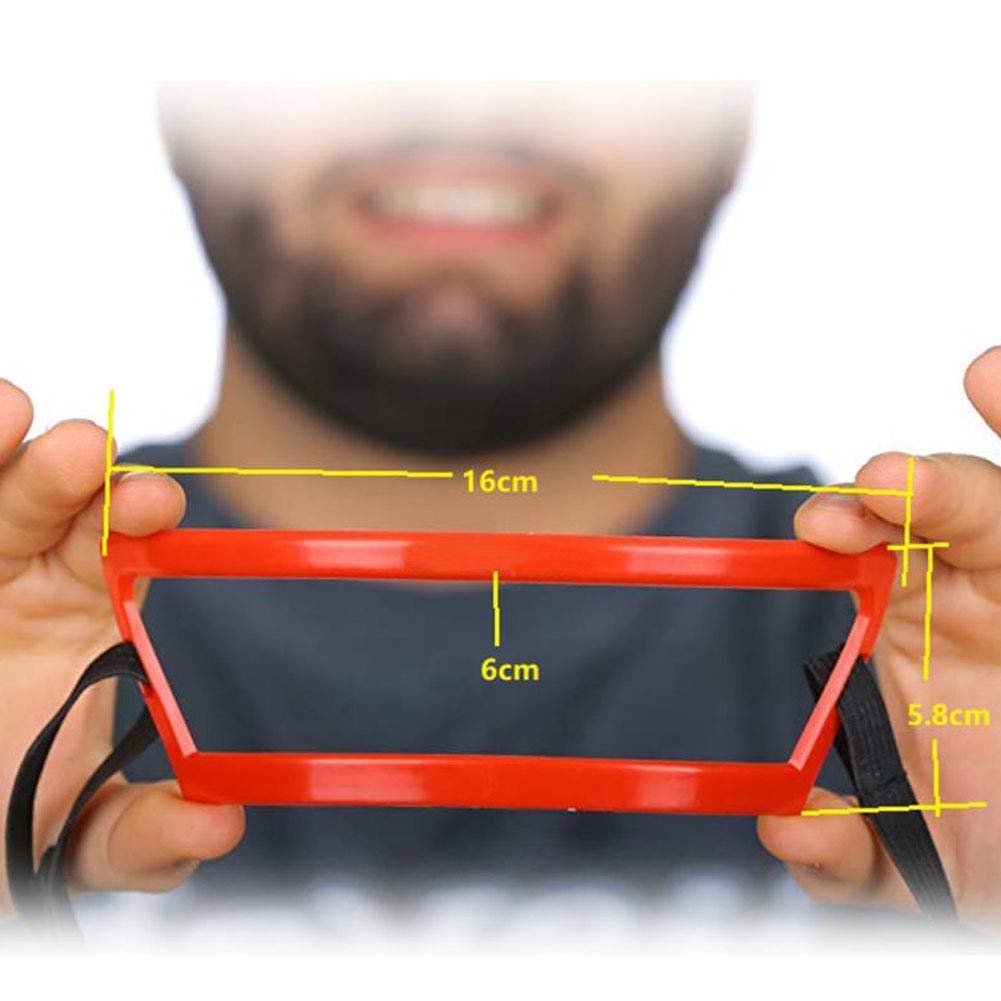 Strumento di Barbiere del Collo dei Capelli di Taglio Mold Guida Line Scollo Tagli Capelli Template Template Collo Linea Sottile