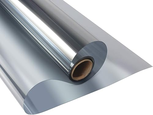 Kespen - Película unidireccional para ventana, privacidad diurna, adherencia estática, bloqueo solar, anti rayos UV, reflectante, tinte de ventana
