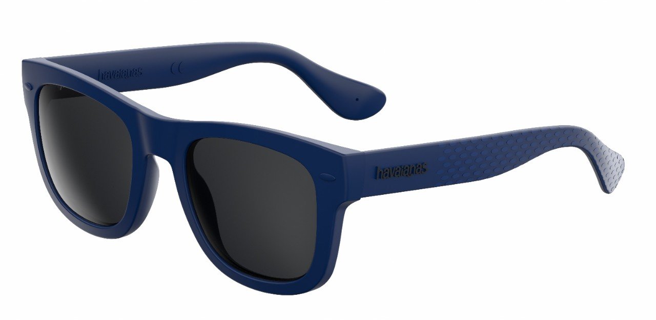 Havaianas Sunglasses Paraty Square Sunglasses, Blue, 52 mm