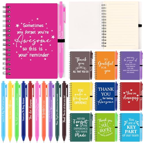 Stylo de motivation et carnet inspirant en lot pour valoriser le personnel