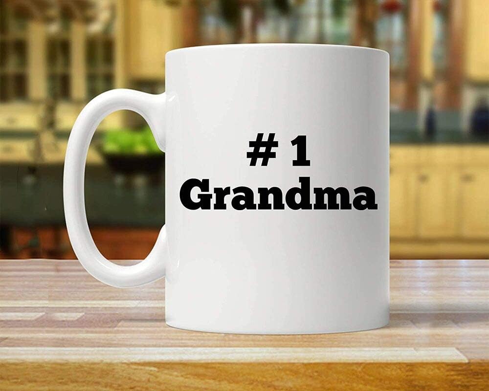 Coffee Mugs for Men Women, Best Grandma, Present For