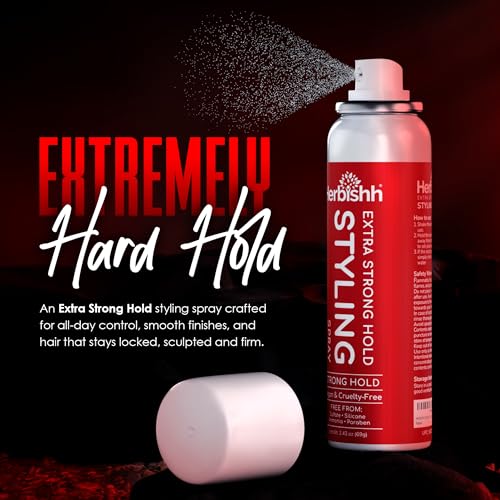Herbishh Spray Fijador Extra Fuerte 69 g Aerosol Viaje miniatura 2