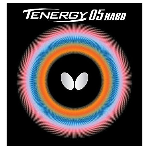 Butterfly Tenergy 05 Hard Table Tennis Rubber Table Tennis Rubber | 1.9 mm or 2.1 mm | Red or Black | 1 Inverted Table Tennis Rubber Sheet | Professional Table Tennis Rubber