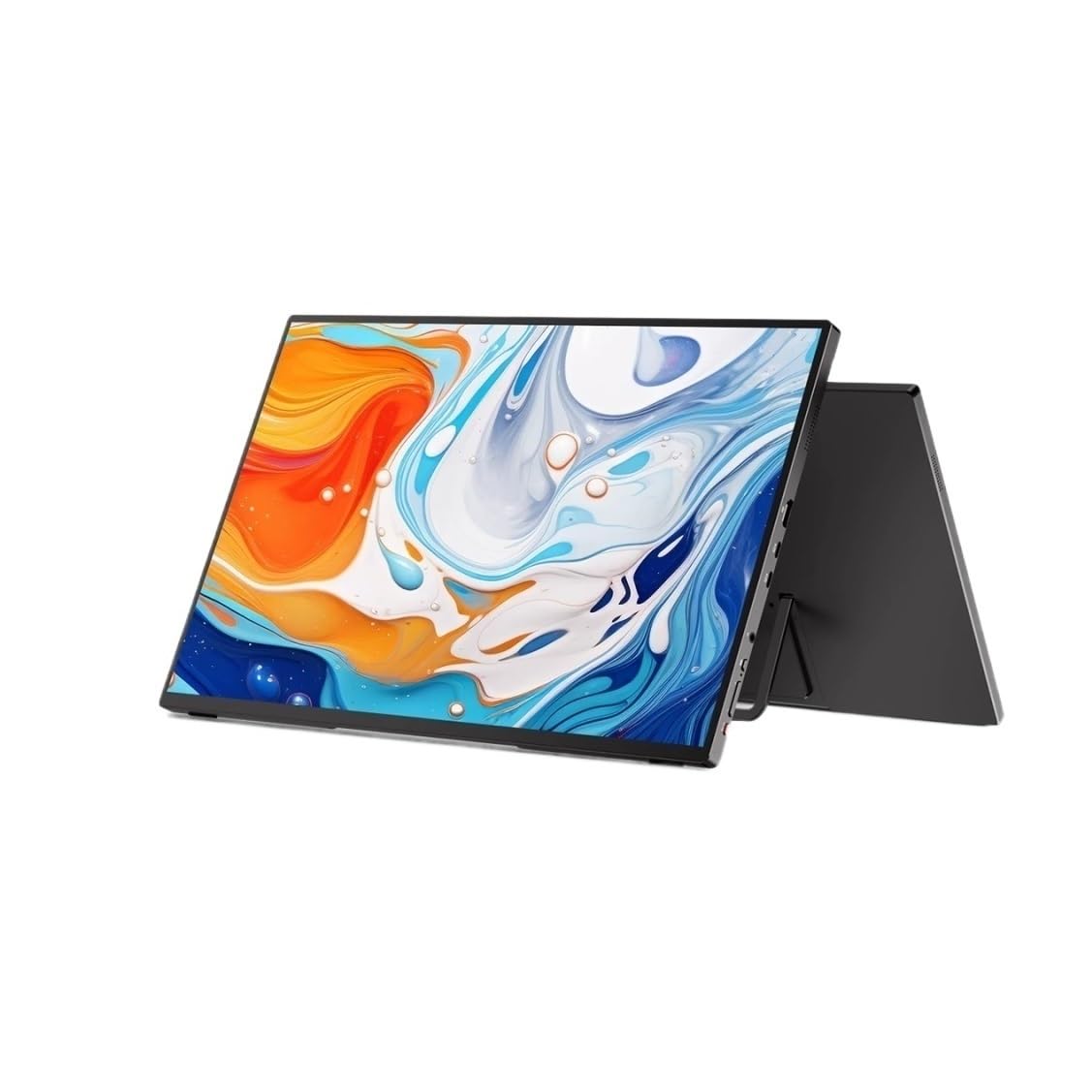 Monitor portatile da 16 pollici con schermo esterno for laptop, risoluzione Full HD 2.5K, 120 Hz, 300 nit Monitor per Smart Working