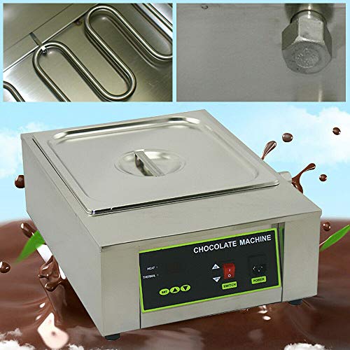 Ethedeal Electric Chocolate Melting Machine - 18KG 1000W Tempering Heater Melter, Chocolate Butter Cheese Thermostat Melt Warmer - Thumbnail 5