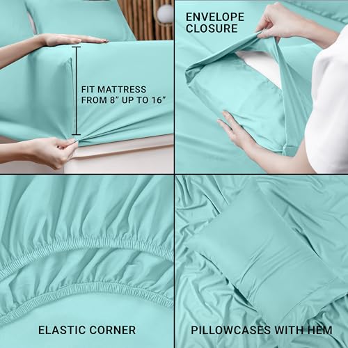 image for Utopia Bedding Twin XL Sheet Set – 3 Piece Bed Sheets for Twin XL Si