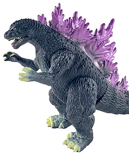 TwCare Godzilla Toy Action Figure: King of The Monsters, 2021 Movie Series Movable Joints Soft Vinyl, Carry Bag