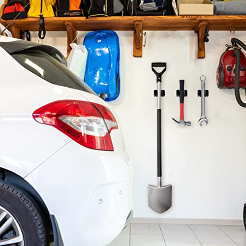 DEDC Mop Broom Holder, 10 Pack Mop Holder Wall Mounted Brush Hook Broom Bracket Heavy Duty Garden Tool Storage Sweeping Clip Hanger Organiser Umbrella Holder for Kitchen Bathroom Closet Garden Garage 3 DEDC Mop Broom Holder, 10 Pack Mop Holder Wall Mounted Brush Hook Broom Bracket Heavy Duty Garden Tool Storage Sweeping Clip Hanger Organiser Umbrella Holder for Kitchen Bathroom Closet Garden Garage - Image 3