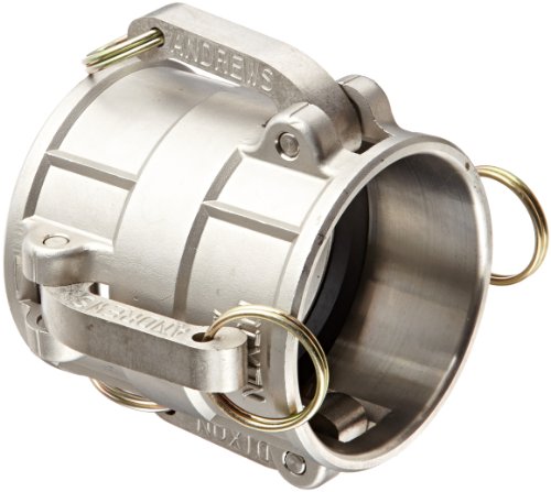 Dixon 300-DD-SS Stainless Steel 316 Cam and Groove Hose Fitting, Spool Coupler, 3
