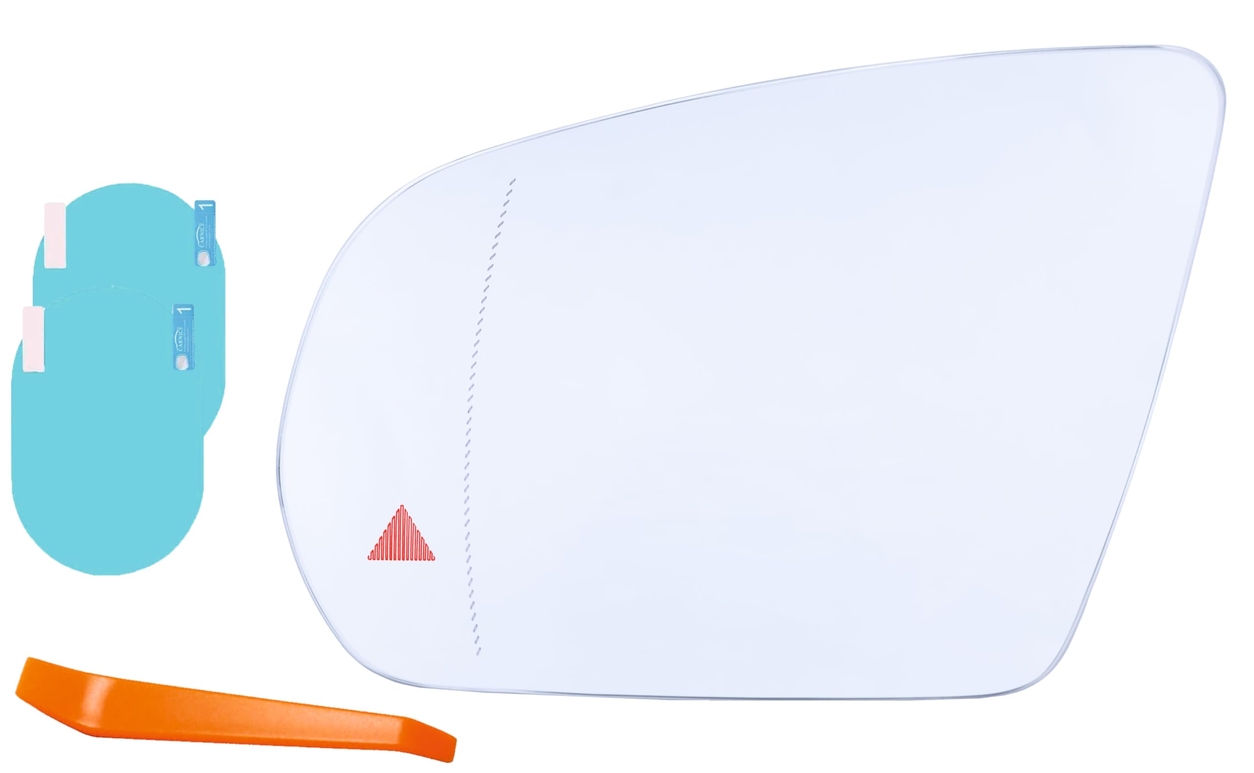 EAP Driver Side Mirror Glass Replacement Compatible with Mercedes C CLS E S GLB GLC AMG GT, Heated with Blind Spot Detection System, A0998100516, A0998101316, 099-810-13-16, 099-810-05-16