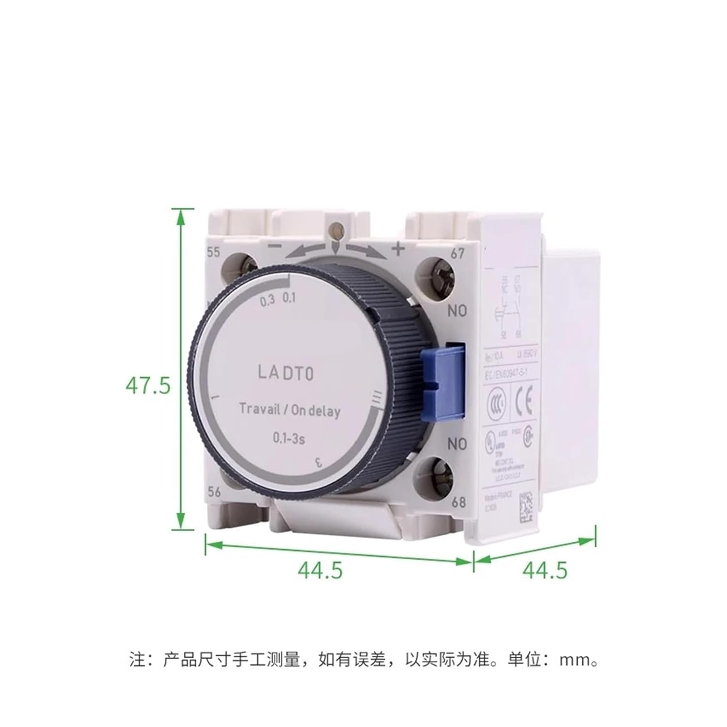 Electric LADT2 Delay Contact Module LADT0 LADT4 LADR0 LADR2 LADR4 LADS2 Power-On/Power-Off Air delay(LADR4)