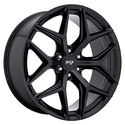 Niche M231 Vice Suv 22X9.5 6X135 +30Mm Gloss Black Wheel Rim 22" Inch #TOP19