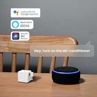 Smart Switch Pusher with Built in Battery WiFi Smart Switch Timer Control for Fan Door Bell Coffee Machine (B)