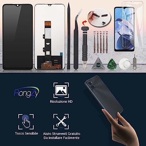 RongZy Schermo LCD per Motorola Moto E22i / Moto
