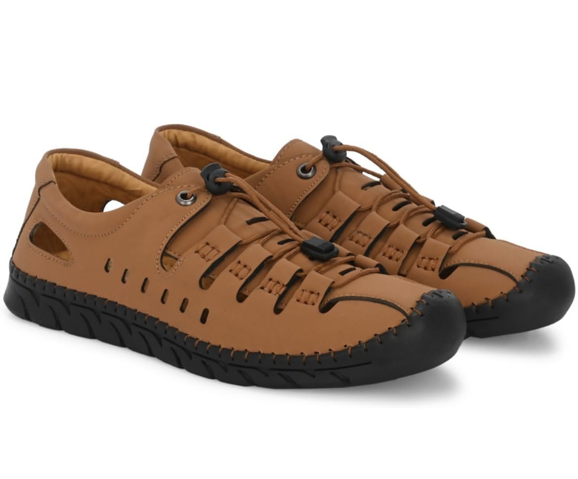GAUTAMFIT Fisherman Sandal for Men – Comfortable|Durable and Stylish Sandal for Everyday Wear Casual Sandals-picture-35