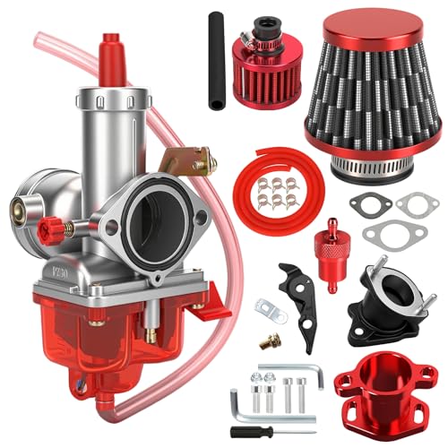 CILOYU 30mm PZ30 Carburetor Kit with Intake Manifold Replacement for Predator 420 301cc GX390 GX340 GX270 GX240 13HP 11HP Engine Mini Bike Go Kart Cart Parts