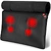 WOQQW Back Massager with Heat, Shiatsu Neck and Back Massager, Electric Deep Tissue 3D Kneading Massage Pillow for Neck, Back, Shoulders, Waist, Legs and Foot - Best Gifts for Women Men Mom Dad