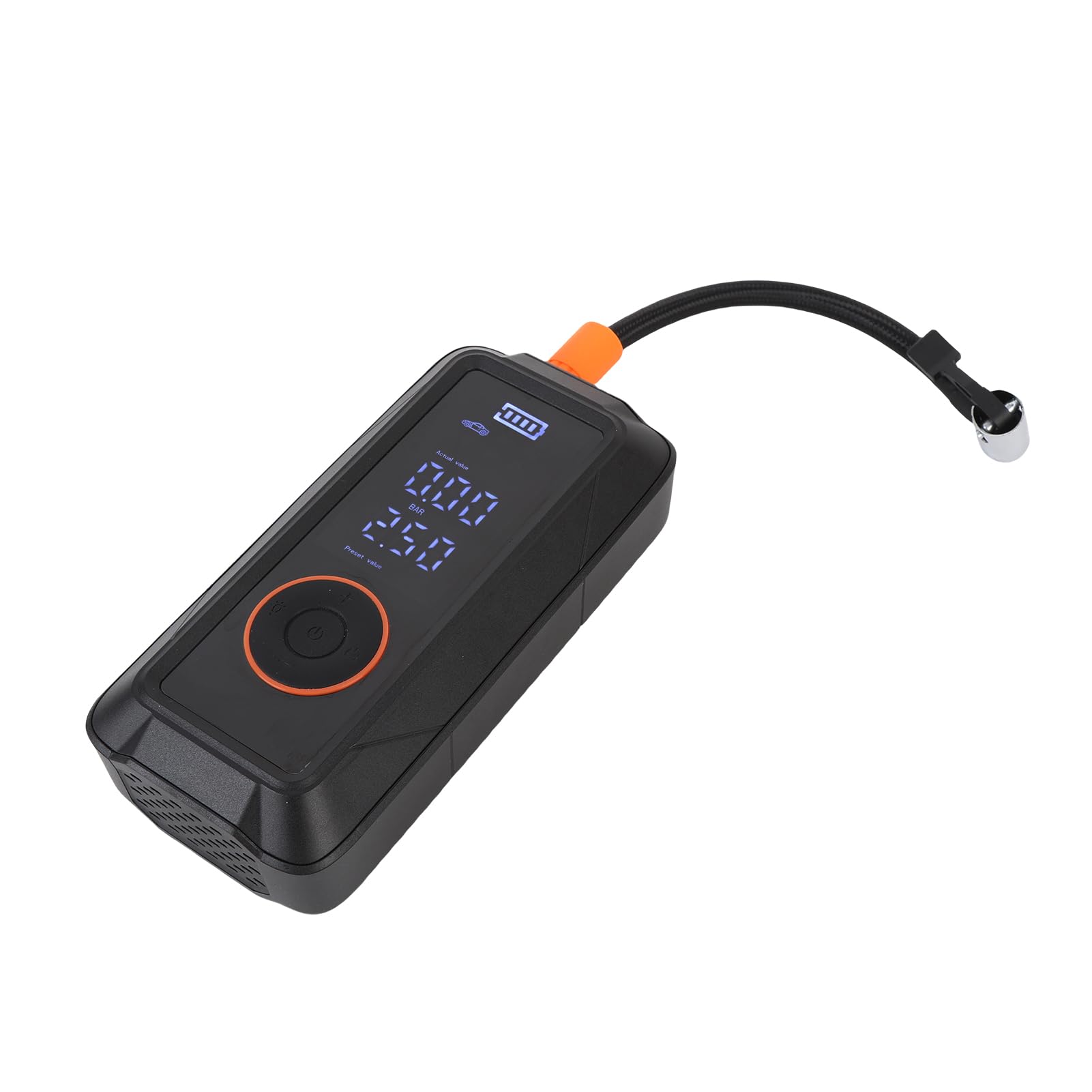 Jiawu Gonfiatore per Pneumatici Senza Fili Gonfiaggio Rapido Efficiente per Auto, Palloni Sportivi Compressore d'Aria Portatile per Strumento di Emergenza All'aperto
