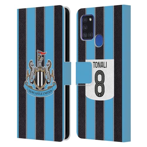 Sandro Tonali 2025/26 Étui en Cuir Newcastle pour Galaxy A21s