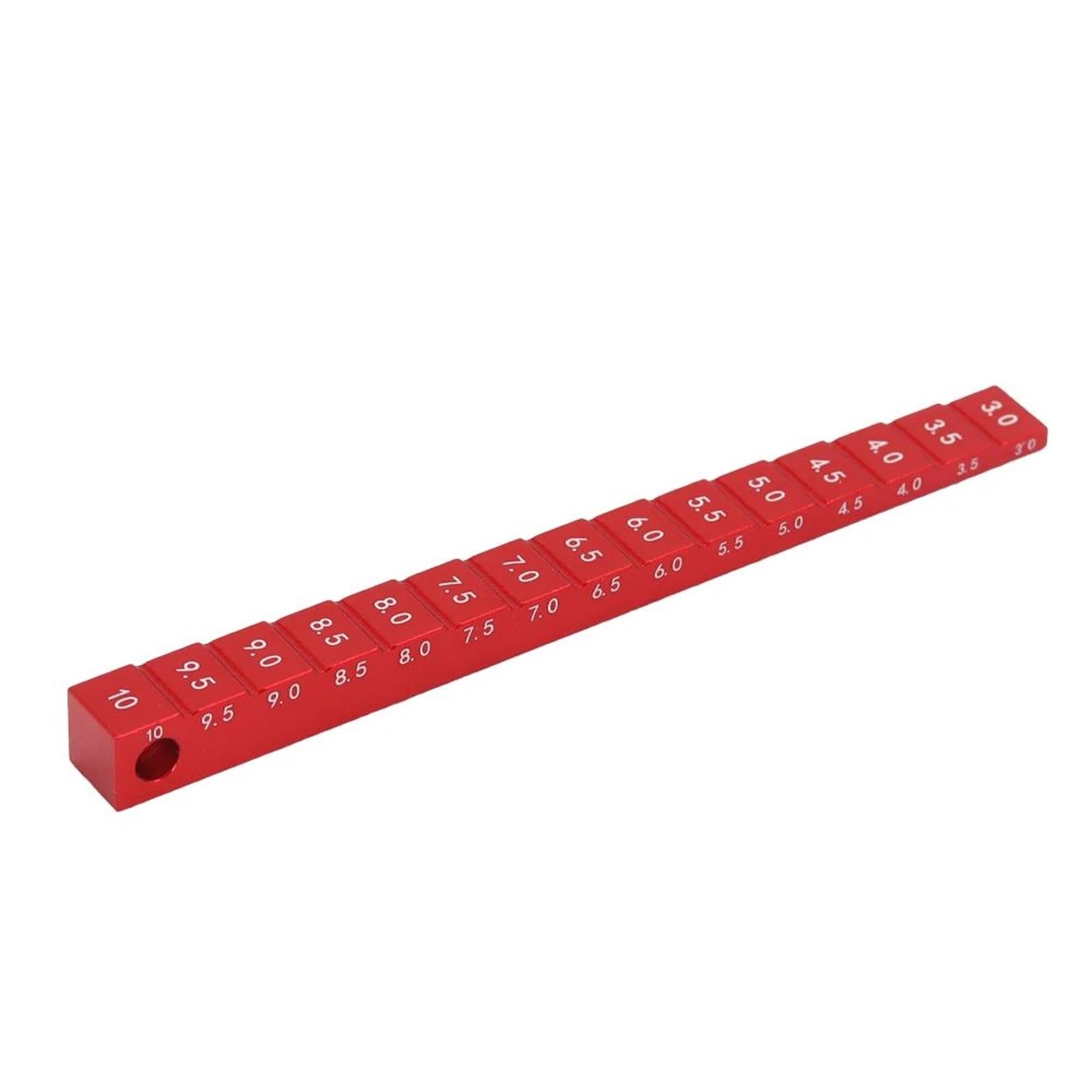 Medidor Altura Conducción Aluminio 3-10mm Coche Derrape 1/10 RC Piezas para RC