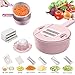 Produktbild Dragon Honor 9 IN 1 Multi-Function Easy Food Chopper I 9 in 1 Multifunktion Einfach Essen Zerhacker I Easy Food Chopper (Pink)