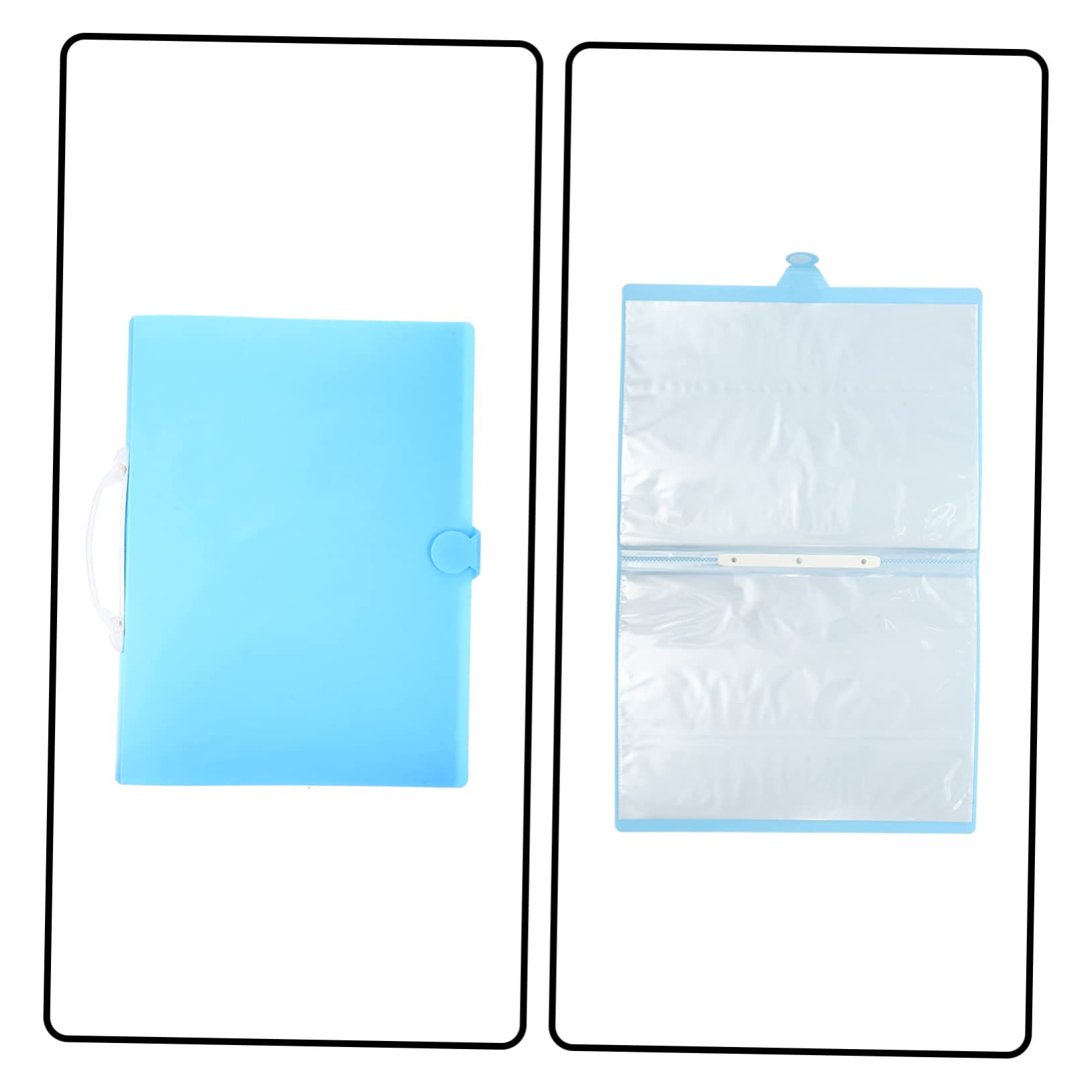 Libro De Portátil Carpeta De Arte Para Almacenamiento De Lienzos De Arte Bolsa De Portafolios Páginas Para Colecciones y Trabajos Escolares